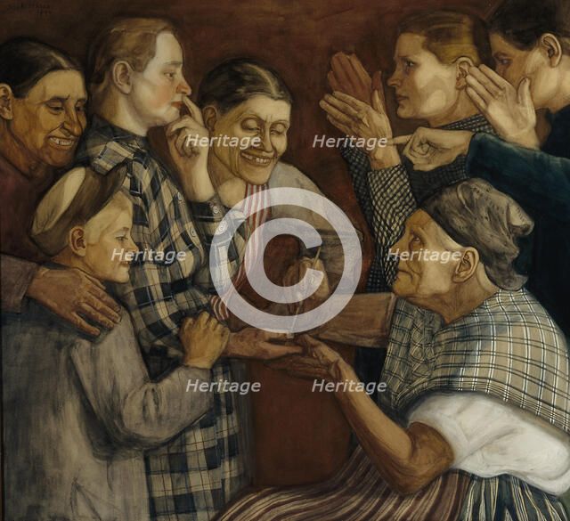 The Fortune-Teller, 1899. Creator: Juho Rissanen.