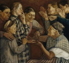 The Fortune-Teller, 1899. Creator: Juho Rissanen