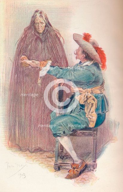 'The Fortune-Teller', 1903, (1903). Artist: Philip William May.