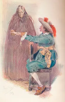 The Fortune-Teller 1903, (1903). Artist: Philip William May