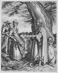 The Fortune Teller and the Lady. Creator: Andries Stock