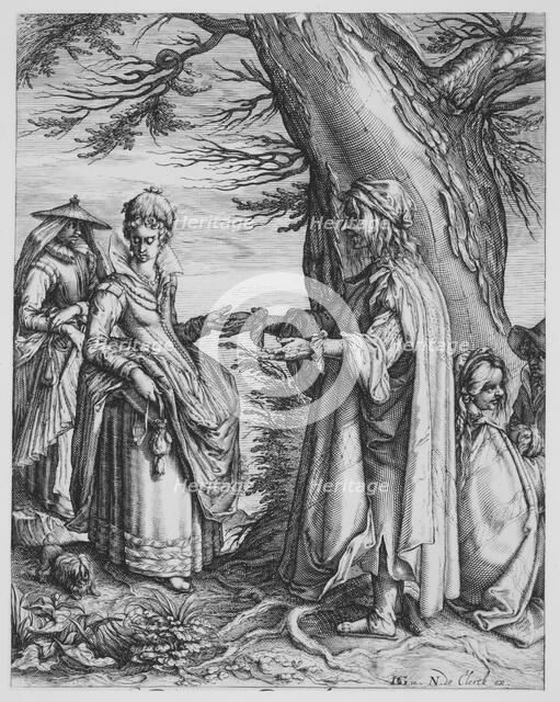 The Fortune Teller and the Lady. Creator: Andries Stock.