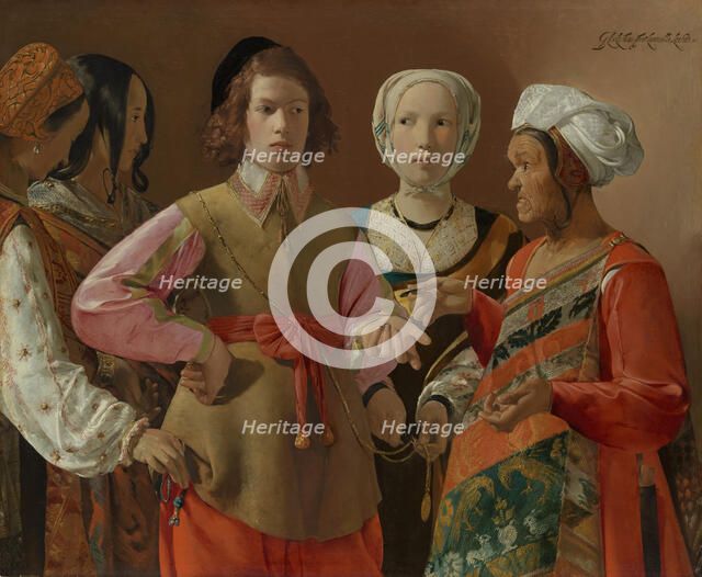 The Fortune-Teller, probably 1630s. Creator: Georges de la Tour.