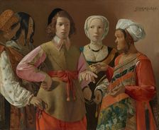 The Fortune-Teller, probably 1630s. Creator: Georges de la Tour