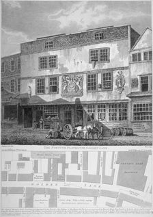 The Fortune Theatre, Golden Lane, City of London, 1811. Artist: William Wise