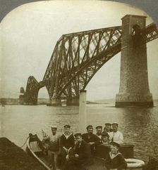 The Forth Bridge, Scotland.Artist: Excelsior Stereoscopic Tours
