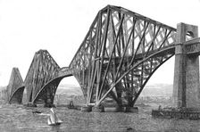 'The Forth Road Bridge; To be opened by H.R.H.The Prince of Wales on Tuesday, March 4, 1890 1890. Creator: Unknown