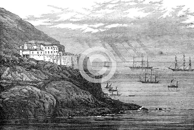 The Fortifications of St. Helena: Munden's Fort, 1874. Creator: Unknown.