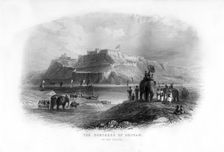 The Fortress of Chunar, India, 19th century