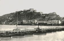 The Fortress of Ehrenbreitstein on the Rhine, Germany, 1895. Creator: Francis Frith & Co