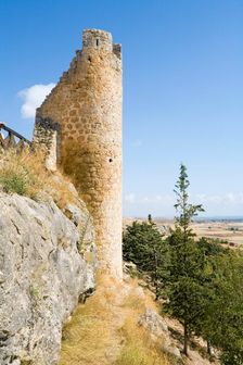 The fortress of Penaranda de Duero, Spain, 2007. Creator: Samuel Magal