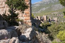 The fortress at Aigosthena, Greece. Creator: Samuel Magal