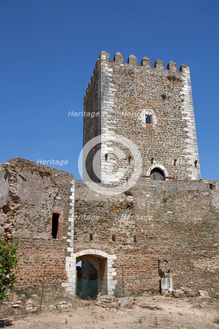 The fortress at Portel, Portugal, 2009. Creator: Samuel Magal.