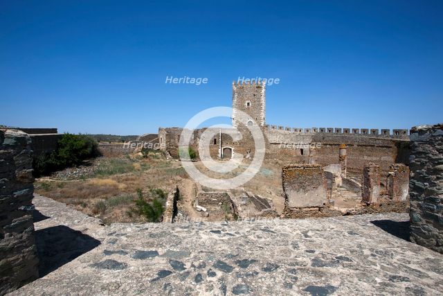 The fortress at Portel, Portugal, 2009. Creator: Samuel Magal.
