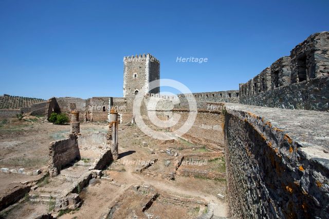 The fortress at Portel, Portugal, 2009. Creator: Samuel Magal.