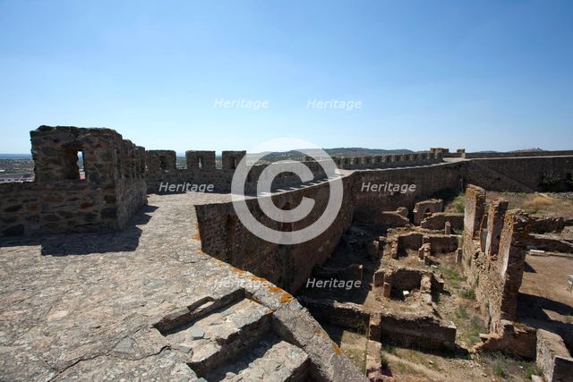The fortress at Portel, Portugal, 2009. Creator: Samuel Magal.