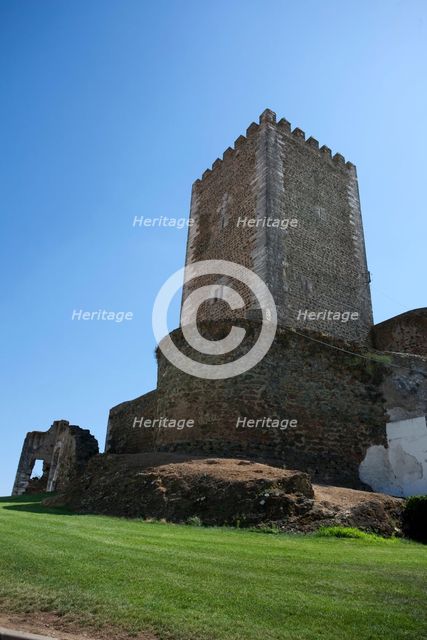 The fortress at Portel, Portugal, 2009. Creator: Samuel Magal.