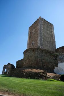 The fortress at Portel, Portugal, 2009. Creator: Samuel Magal