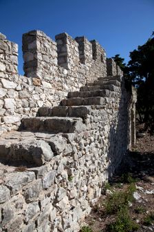 The fortress at Sesimbra, Portugal, 2009. Creator: Samuel Magal