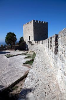 The fortress at Sesimbra, Portugal, 2009. Creator: Samuel Magal