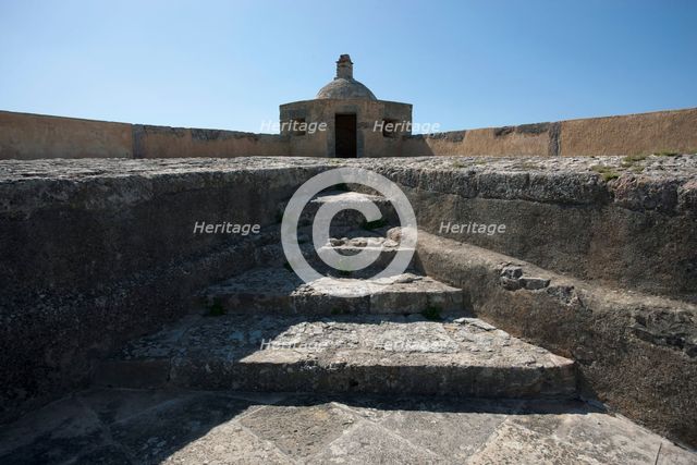 The fortress at Setubal, Portugal, 2009. Creator: Samuel Magal.