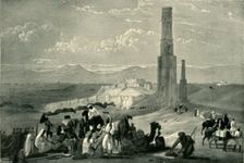 The Fortress and Citadel of Ghazni and the Two Minars c1840, (1901). Creator: James Atkinson