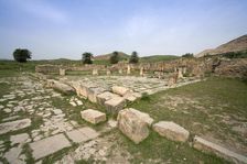 The forum at Bulla Regia, Tunisia. Artist: Samuel Magal