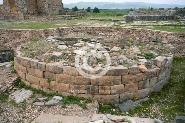 The forum at Chemtou, Tunisia. Creator: Samuel Magal.