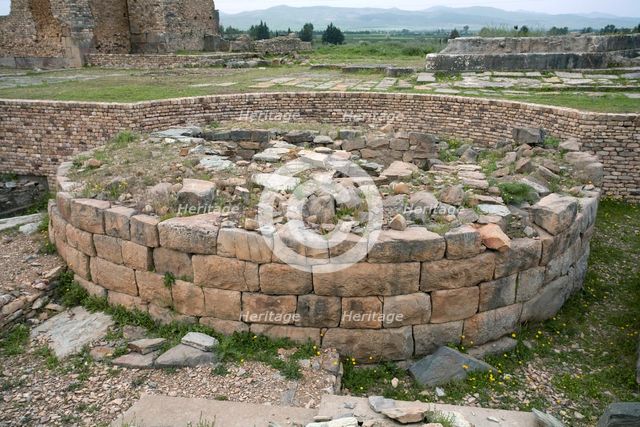 The forum at Chemtou, Tunisia. Creator: Samuel Magal.