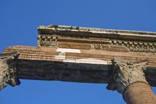 The forum at Pompeii, Italy. Creator: Samuel Magal