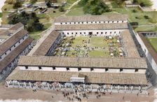 The forum at Wroxeter, c1st-3rd century, (1990-2010) Artist: Ivan Lapper