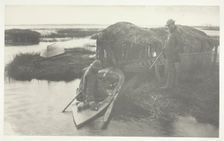 The Fowler's Return, 1886. Creator: Peter Henry Emerson