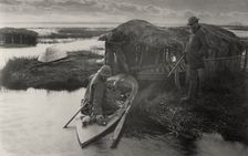 The Fowler's Return, 1886. Creator: Peter Henry Emerson