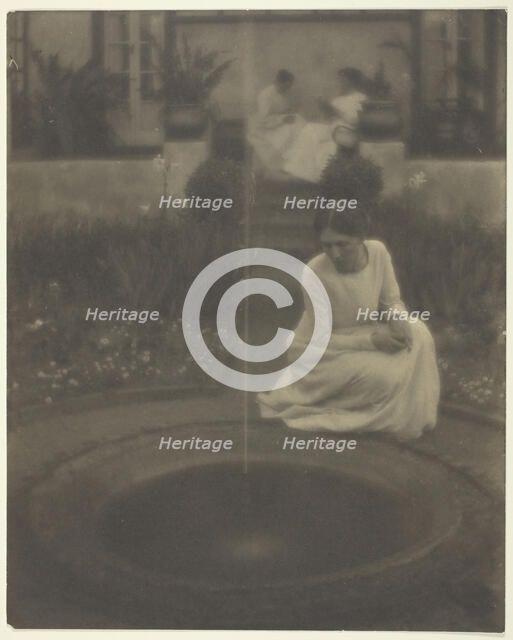 The Fountain, 1905/1906. Creator: Clarence H White.