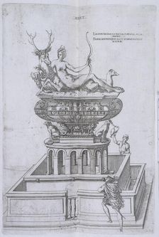 The Fountain of Diana at Anet, 1607. Creator: Unknown