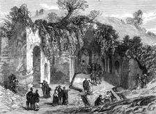 The Fountain of Egeria, at Rome, 1870. Creator: Unknown