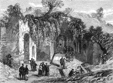 The Fountain of Egeria, at Rome, 1870. Creator: Unknown