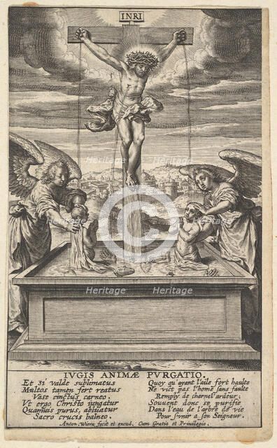 The Fountain of Life, before 1604. Creator: Antonius Wierix.