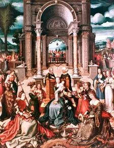 The Fountain of Life c1517-1543. Artist: Hans Holbein the Younger