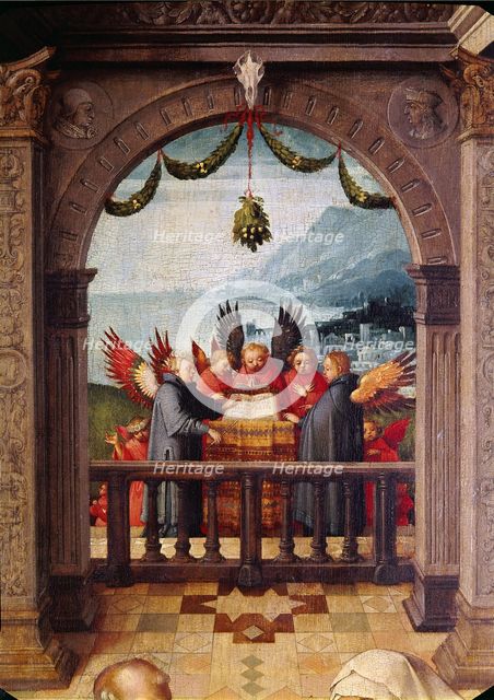 The Fountain of Life (Detail), 1519. Artist: Holbein, Hans, the Elder (1465-1524)
