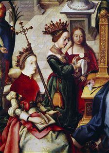The Fountain of Life (Detail), 1519. Artist: Holbein, Hans, the Elder (1465-1524)