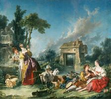 The Fountain of Love, 1748. Creator: Francois Boucher