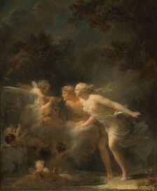 The Fountain of Love, about 1785. Creator: Jean-Honore Fragonard