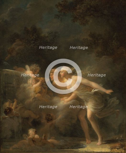 The Fountain of Love, about 1785. Creator: Jean-Honore Fragonard.