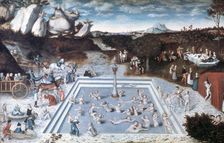 The Fountain of Youth 1546. Artist: Lucas Cranach the Elder