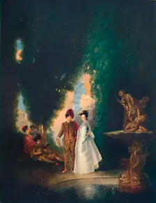 The Fountain c18th century, (1911). Artist: Jean-Antoine Watteau
