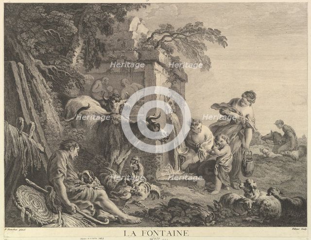 The Fountain. Creator: Jean Pelletier.