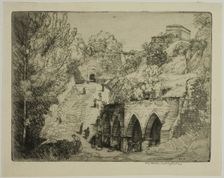 The Fountains, 1909. Creator: Donald Shaw MacLaughlan