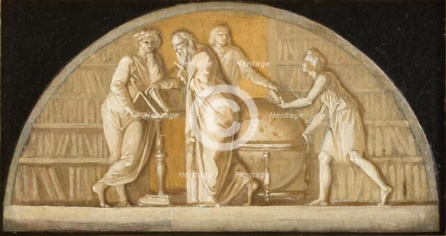 The Foundation of the Royal Library, 1781-1784. Creator: Nicolai Abraham Abildgaard.