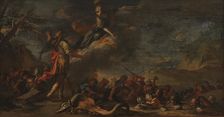 The Founding of Thebes, 1661. Creator: Salvator Rosa